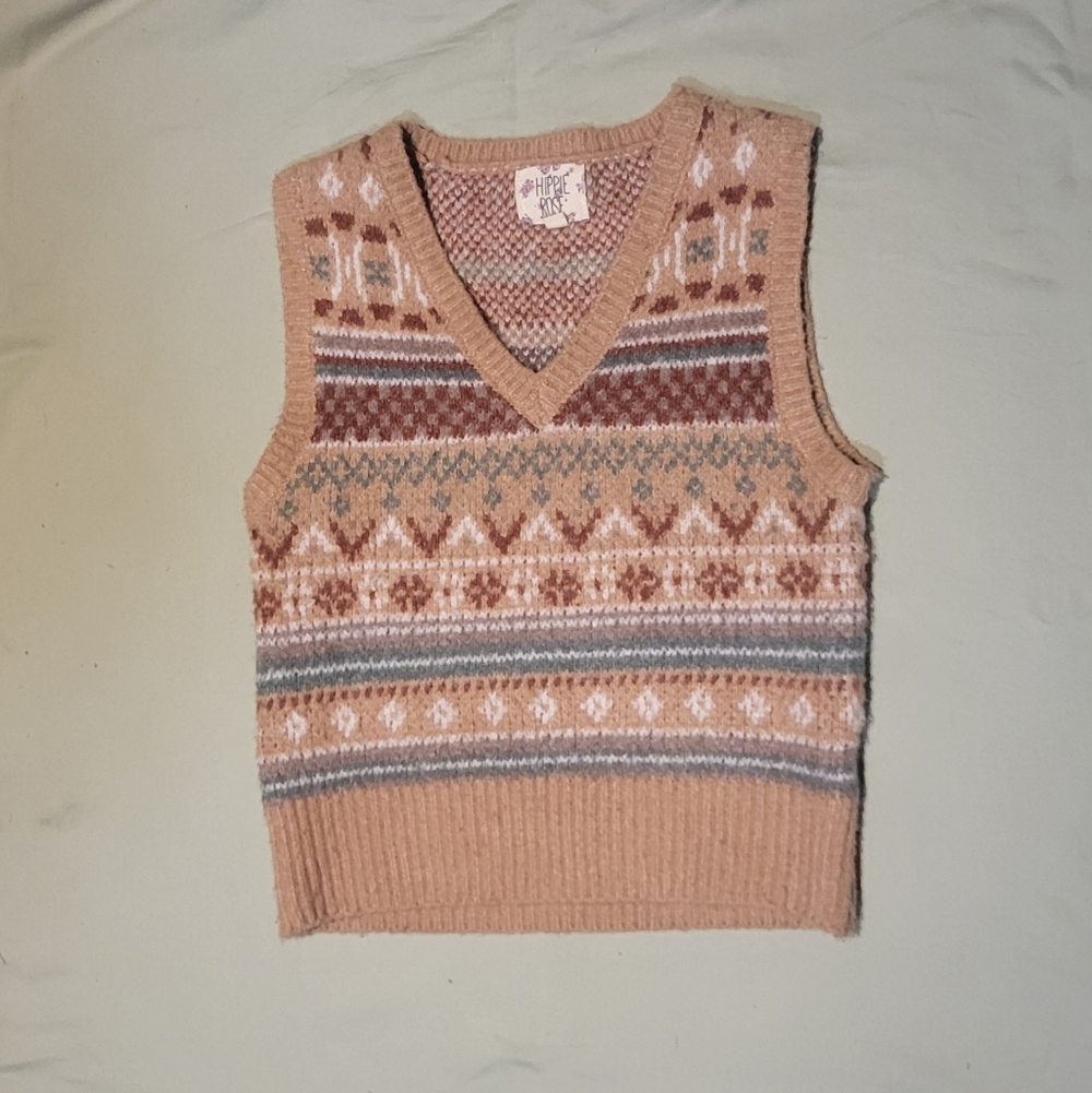 Boho Sweater Vest